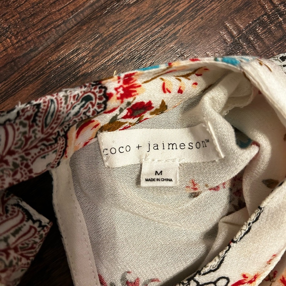 Coco & Jaimeson Oversized Hippie Boho Peasant Bal… - image 6